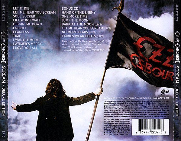 Osbourne Ozzy: Scream 2CD Deluxe Edition (Neu und originalverpackt) in ...
