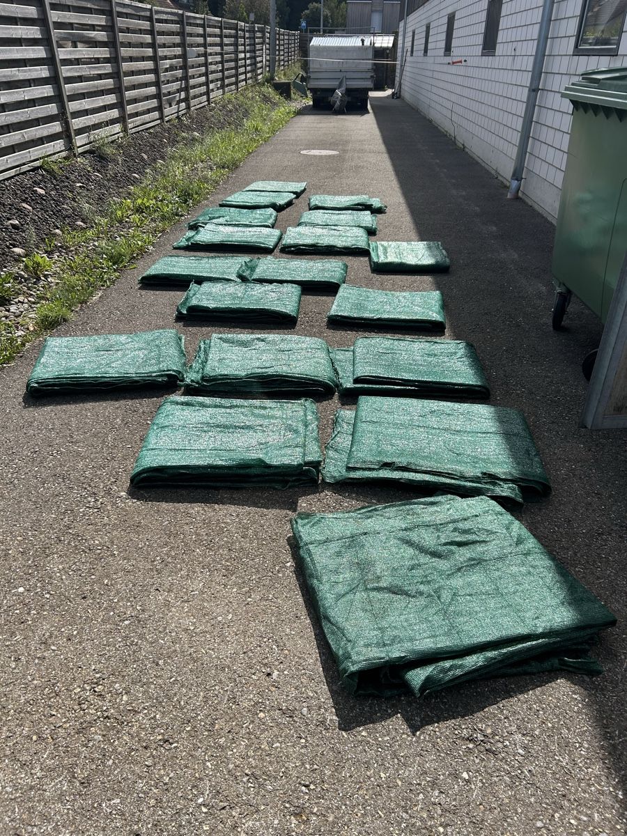 Altri accessori: 18x Schattennetz 5x2m – Usato da Oppligen venduto da elt_7xdv