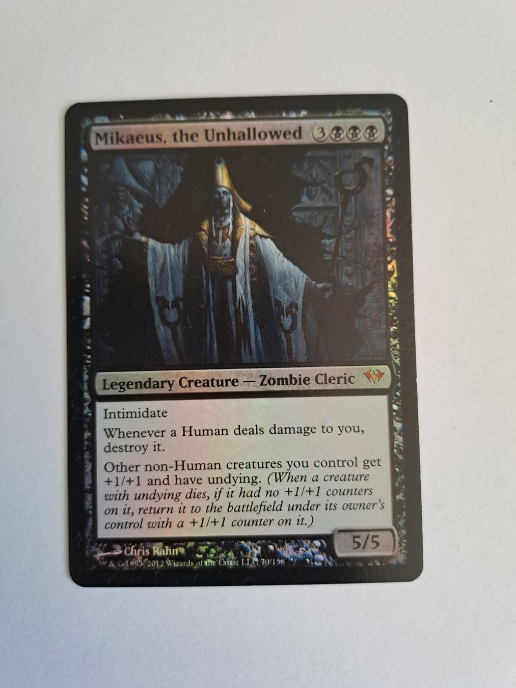 Magic The Gathering Carte collezionabili: Magic The gathering Mikaeus, the Unhallowed, Foil – Nuovo (secondo la descrizione) da Glashütten venduto da Schwebefisch