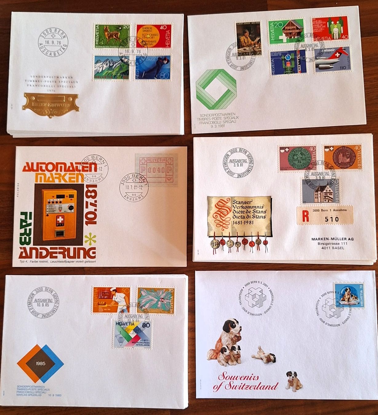 Enveloppes & pochettes d'envoi: Über 170 Ersttagsbriefe FDC Schweiz ab 1958 – D'occasion à Hildisrieden par tellenbub01 3
