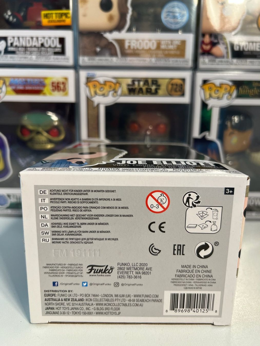Funko Figuren: Funko POP! Rocks Def Leppard Joe Elliott – Neu und originalverpackt aus Le Mouret von perfectbijou 5