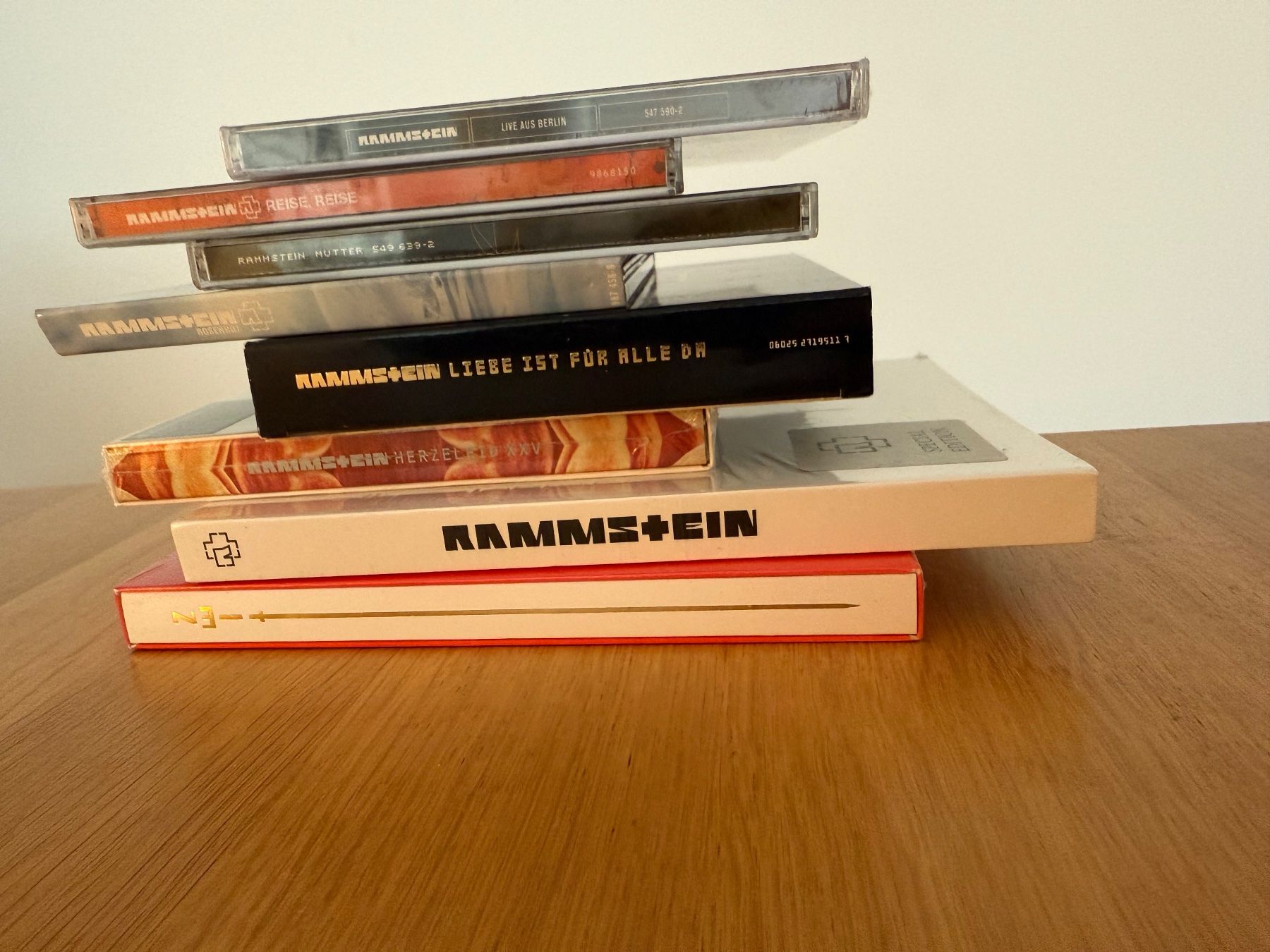 Rammstein CD Sammlung – 8 Alben inkl. Special Editions & OVP (Gebraucht ...