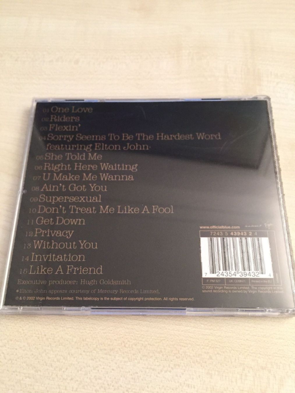 CD: Blue - One Love – Usato da Rüti ZH venduto da alumedien 1