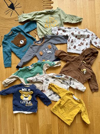 Kleidungspaket Jungen Grösse 74 / 80 für Herbst und Winter
