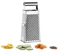 WMF Edelstahl Vierkantreibe (Kartoffelreibe, Gemüsehobel)