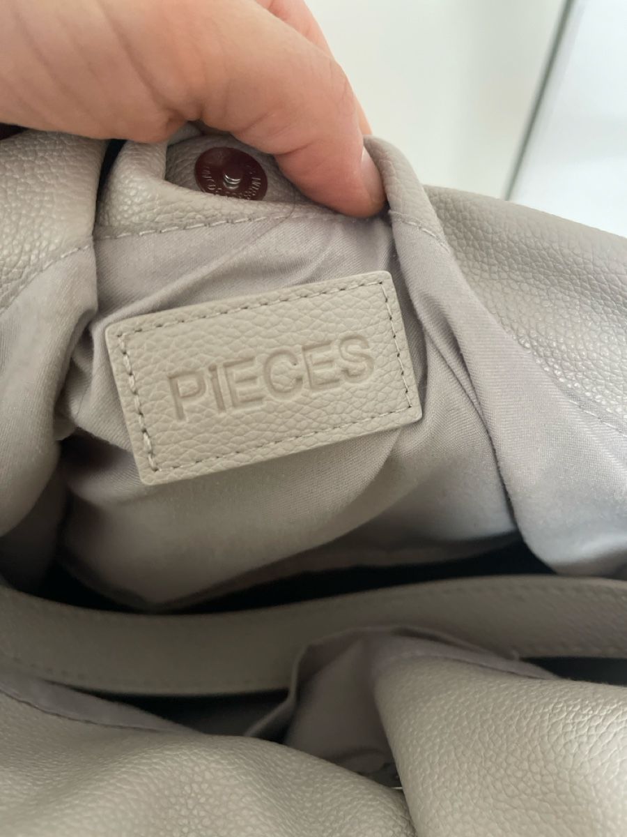 Pieces Borse da donna: Borsa Pieces grigia – Difettoso da Vezia venduto da lin_5s2m 1