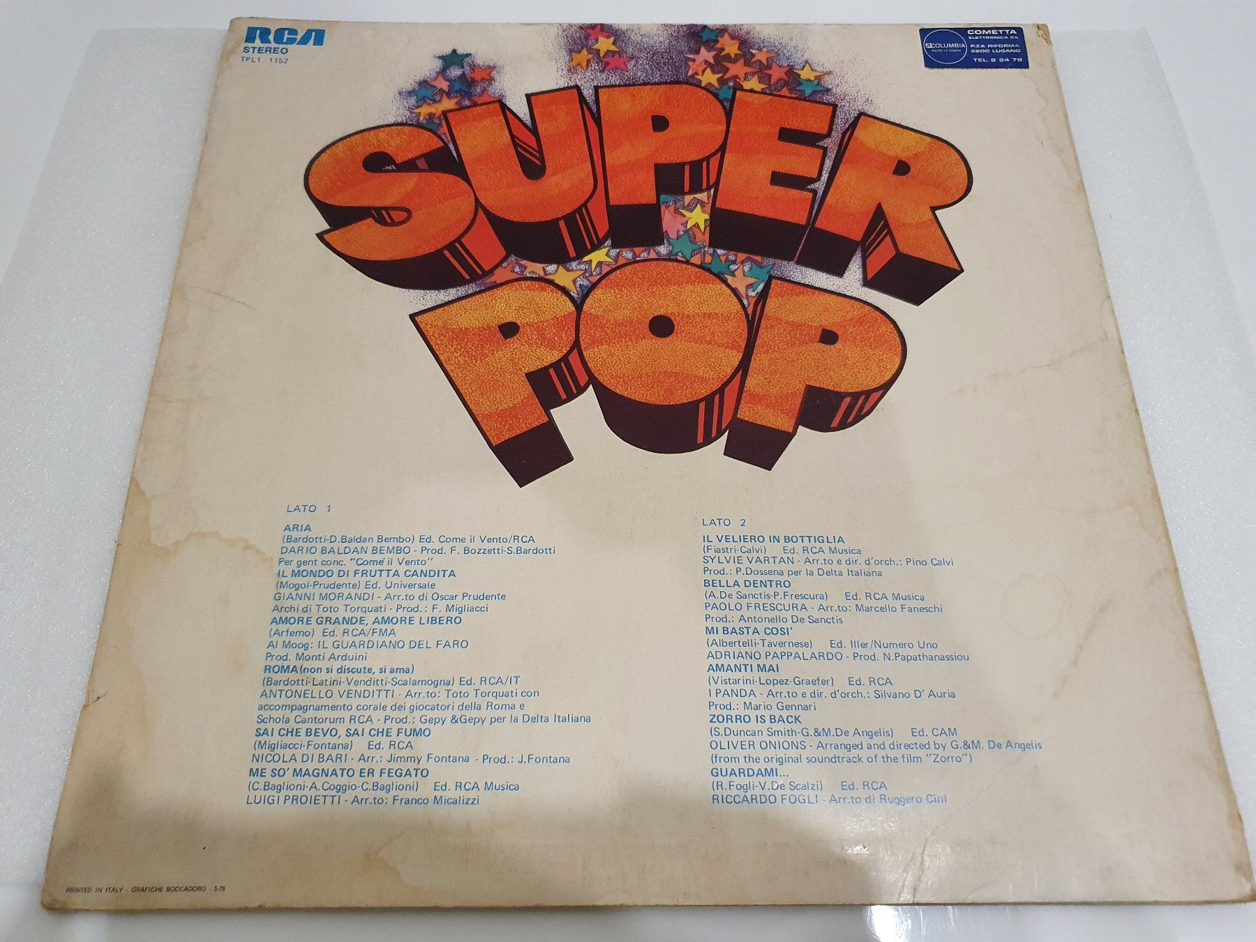 Dischi in vinile: Superpop N. 1 (LP, Rock) – Usato da Uster venduto da Vinyl-Leidenschaft 1