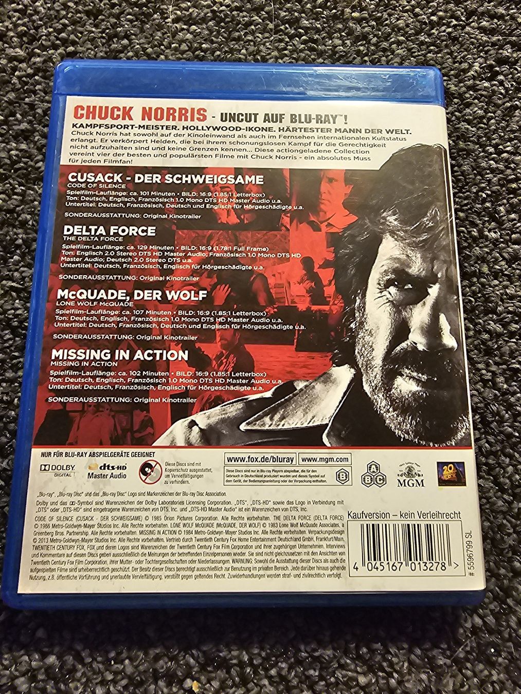 Tous les DVDs: Chuck Norris Collection Blu-ray – D'occasion à Ruswil par jan_bxl5 1
