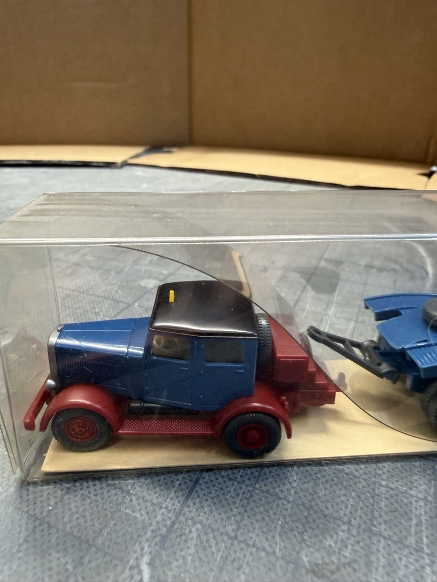 Hanomag Modellini d'auto: Hanomag ST 100 Veteran mit Hänger – Usato da Russikon venduto da Danielr5310 1