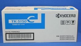 Kyocera ECOSYS M6035, M6535, P6035 cyan Toner, TK-5150C