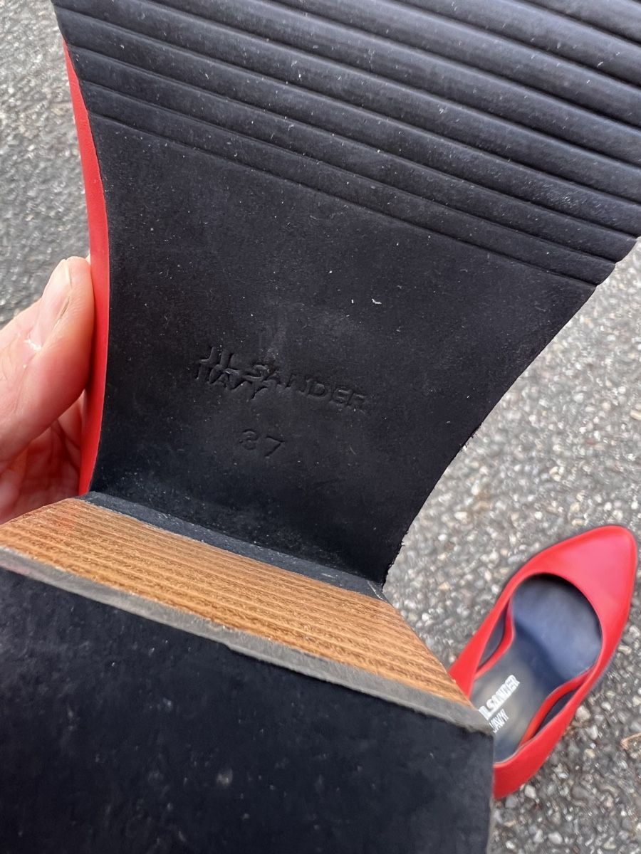 Jil Sander Scarpe da donna: Pumps Jil Sander, Gr. 37, rot schwarz  – Usato da Solothurn venduto da Brini06 4