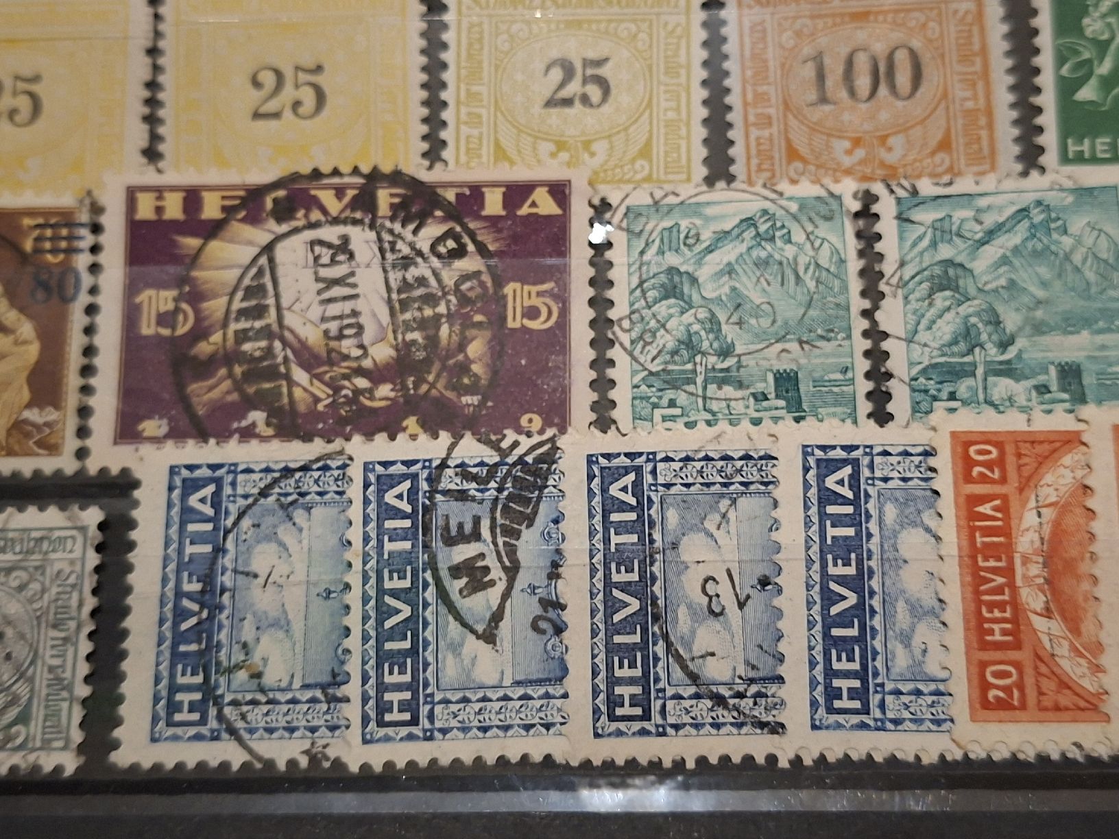 Tutti i francobolli: Lot diverser Marken gemischt  – Usato da Balgach venduto da SIMEON27 2