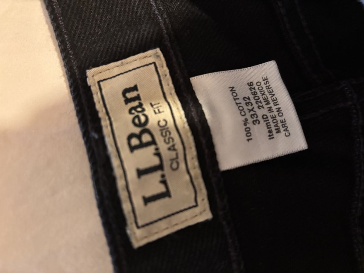 Jeans: L.l Bean Jeans Denim black – Usato da Remaufens venduto da ezekiel1603 3