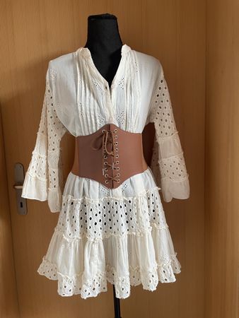 Boho Stufenminikleid / Tunika