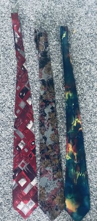 3er Set Vintage Herren Krawatten - Stilvoll in den Herbst!