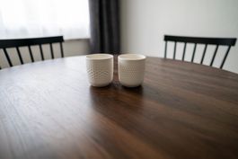 Villeroy & Boch Becher 2er Set weiss gemustert