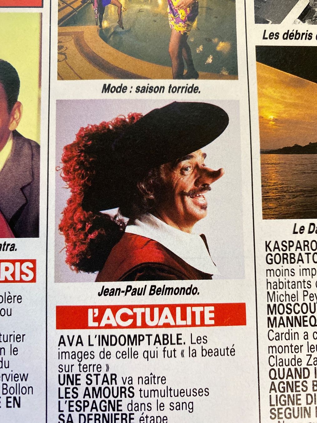Zeitschriften & Magazine: Paris Match - Ava Gardner - 1990 - Belmondo – Gebraucht aus Le Brassus von cinema13 2