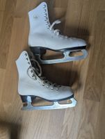 Schlittschuhe, weiss, Grösse 38. Bereit für den Winter!