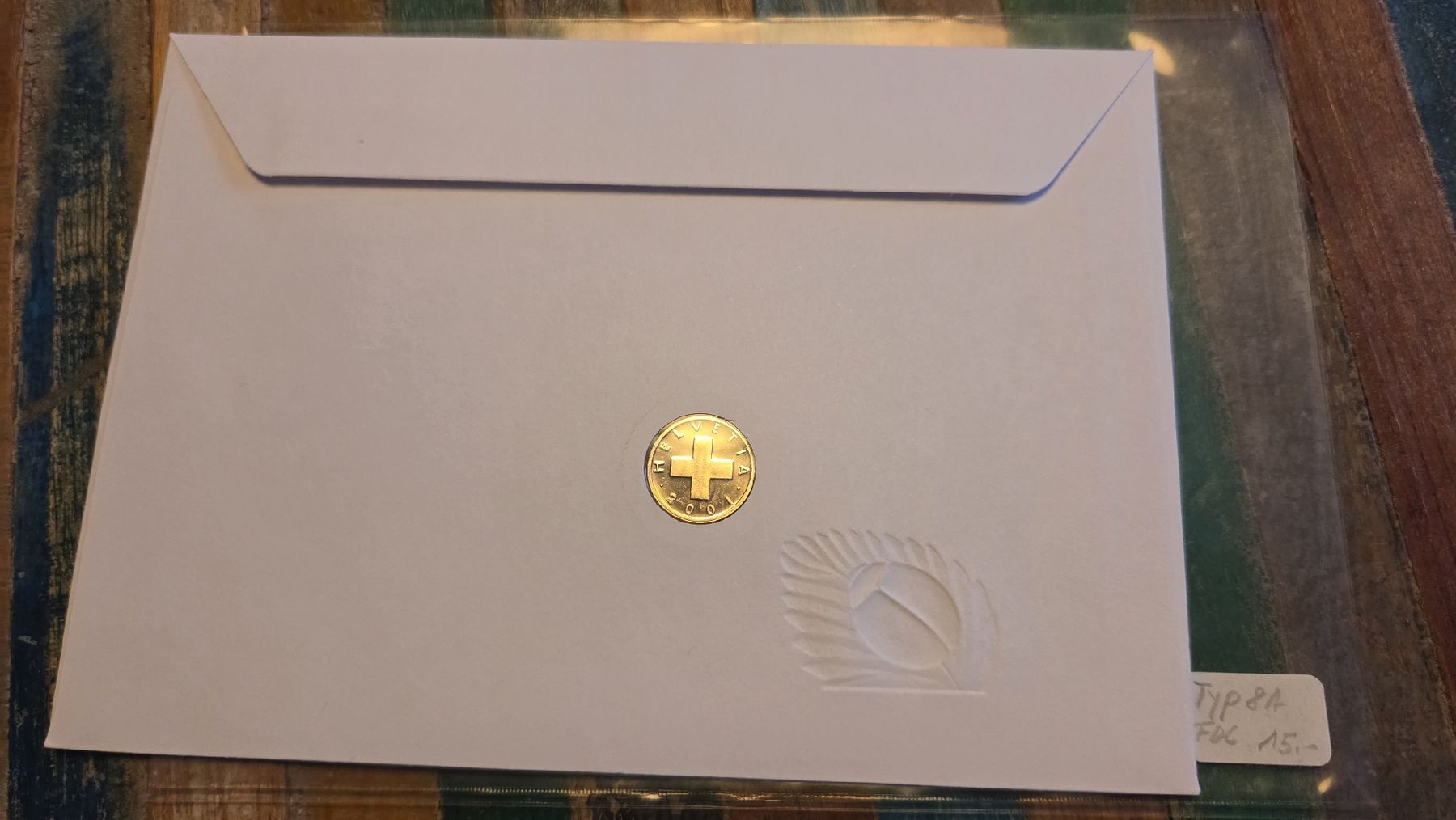 Tutti le monete: 2002 FDC Glücksbrief – Usato da Arni AG venduto da Moth68 1