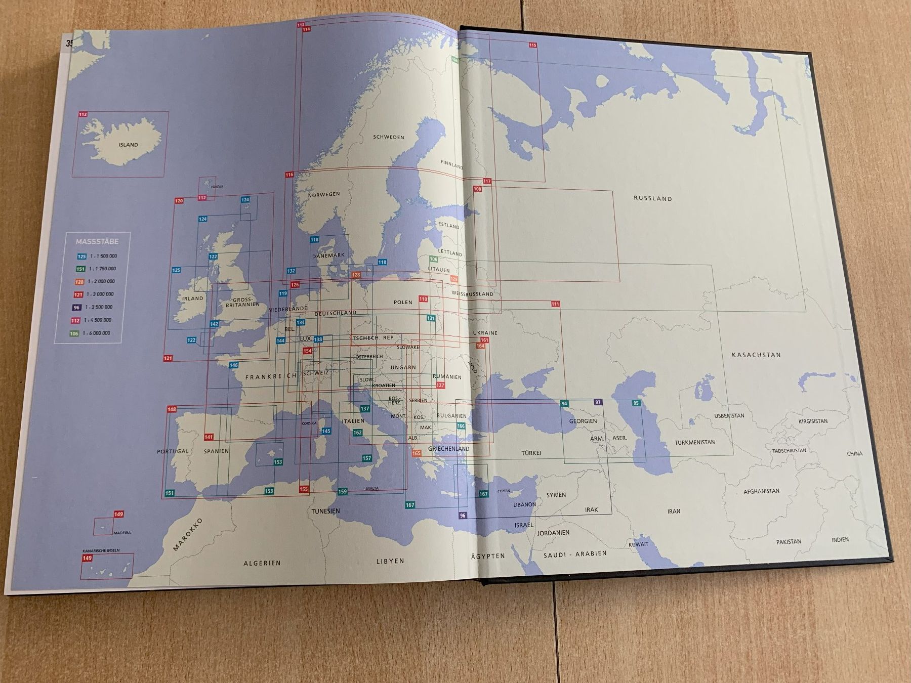 Libri: Reader's Digest Welt Atlas – Usato da Reinach BL venduto da Grolifcb 9