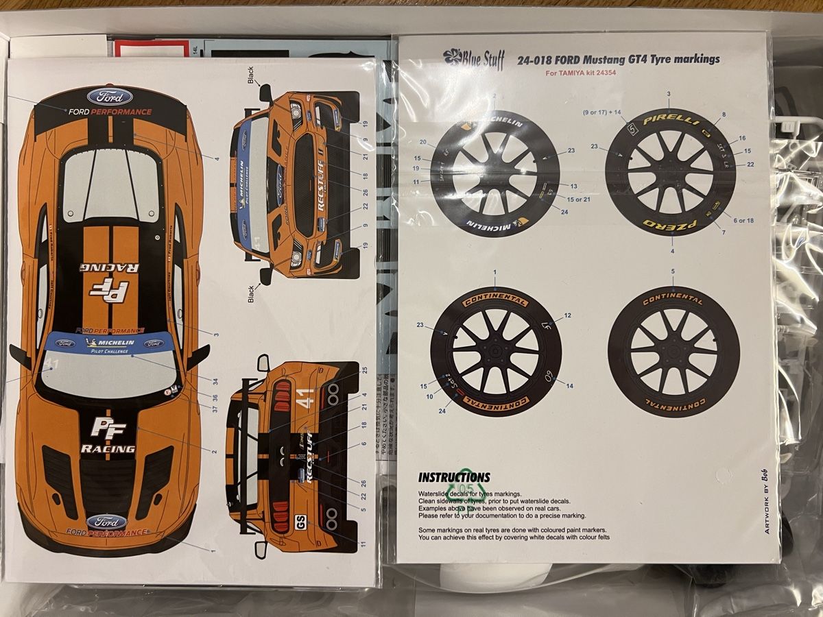 Tamiya Kit di modellismo & Modellini statici: Mustang GT4 Tamiya – Nuovo e nell'imballaggio originale da Lausanne venduto da Curzio77 4