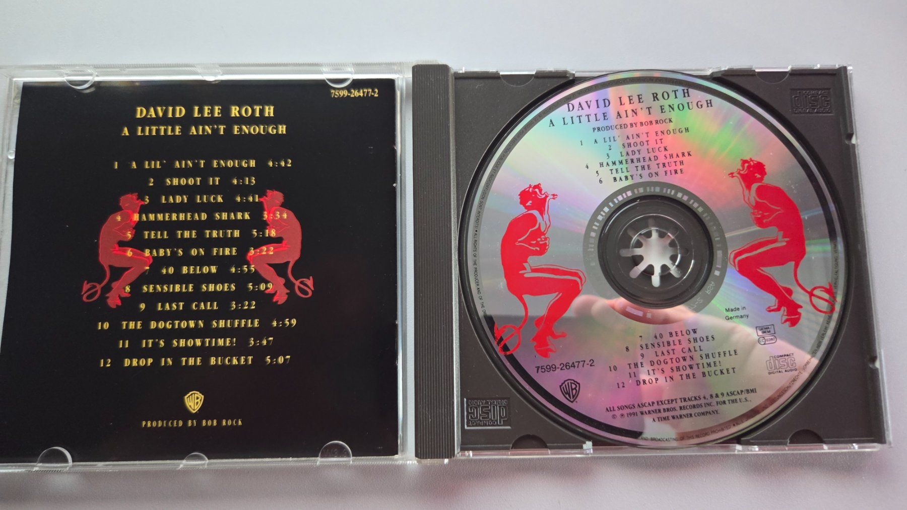 CD: CD David Lee Roth - A Little Ain't Enough – Usato da Schaffhausen venduto da Kellerrassel 1