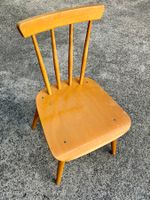 Vintage Kinder Holzstuhl
