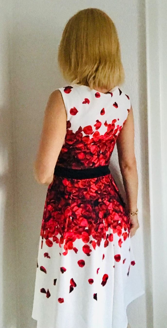 Anna Field Vestiti: Sommerliches Kleid mit Rosenmuster – Nuovo (secondo la descrizione) da Zürich venduto da KEEPINSPIRED 3