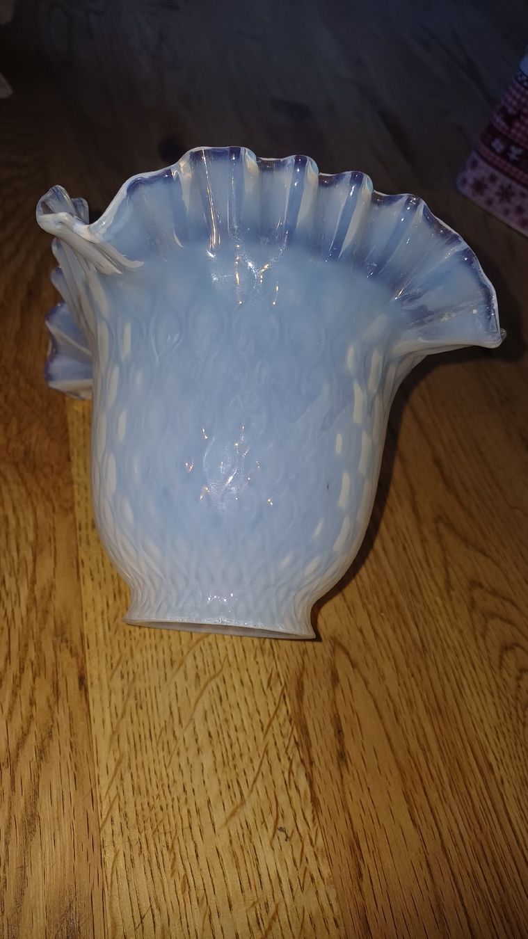Lampenschirme: Schönes Jugendstil Lampenglas Opalinglas – Gebraucht aus Flawil von Pinkmalibu 3