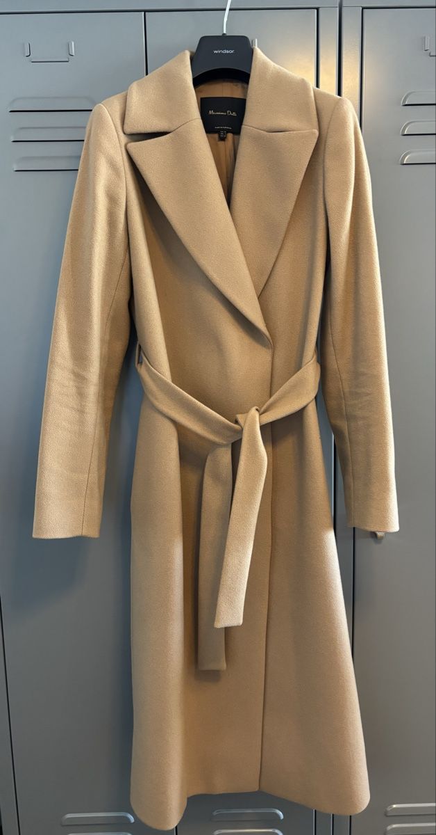 Massimo Dutti Cappotti: Massimo Dutti Wollmantel Gr. 34 camel – Nuovo (secondo la descrizione) da Bottighofen venduto da lwa_11686 2