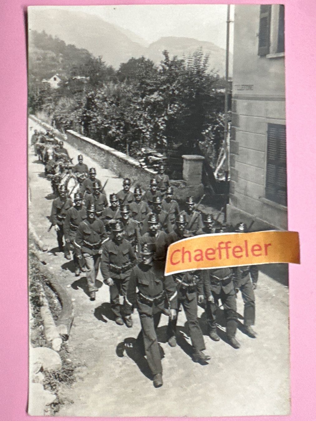 Ansichtskarten: 1917 Militärkurs Losone – Gebraucht aus Zürich von Chaeffeler