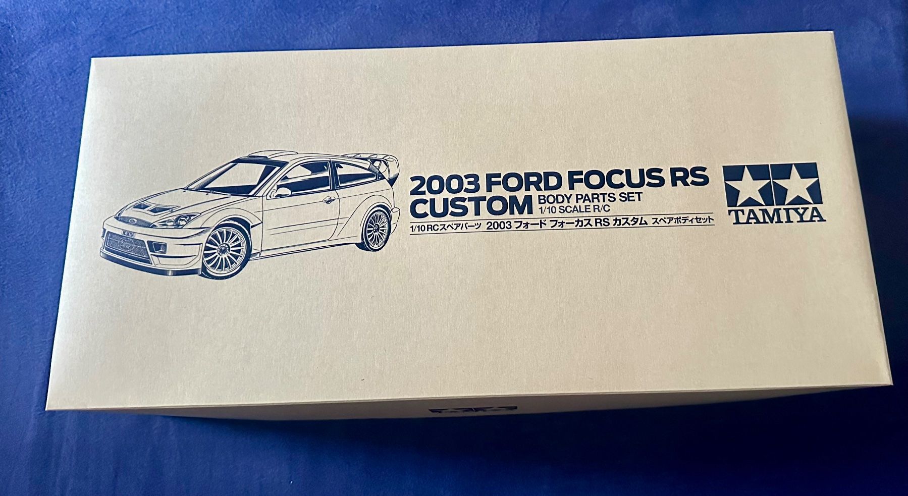 Tamiya Modellismo RC: Tamiya Ford Focus RS Karosserie – Nuovo e nell'imballaggio originale da Oftringen venduto da ib.85
