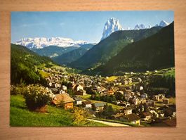 Ansichtskarte Val Gardena Grödental Ortisei Sassolungo
