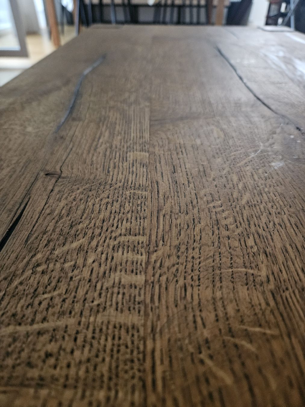 Tavoli: Massiver rustikaler Eichen Salontisch mit Schublade – Usato da Thun venduto da Wood-Art 6