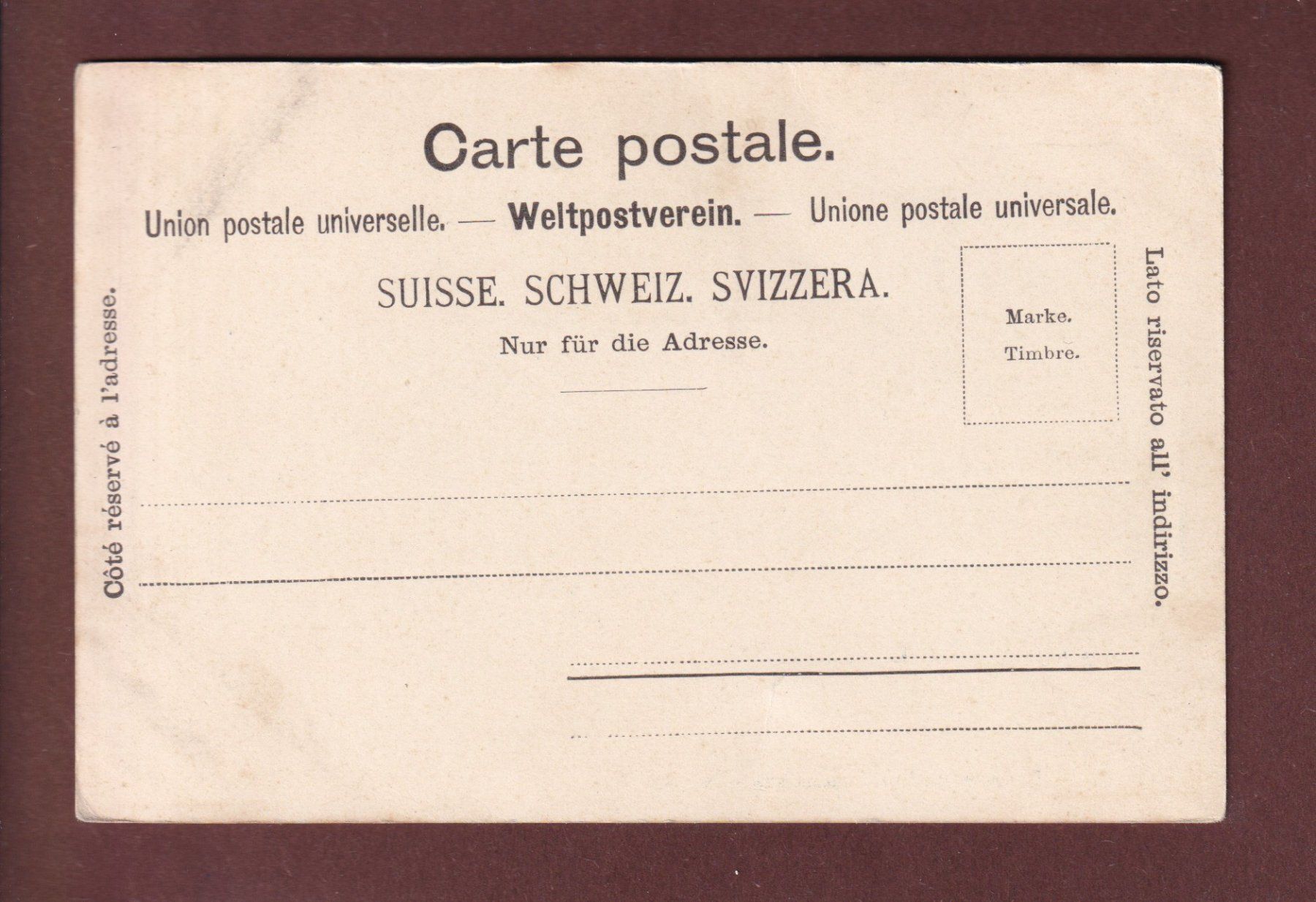 Ansichtskarten: LAUSANNE - Ouchy - Château – Gebraucht aus Pully von nicecards 1