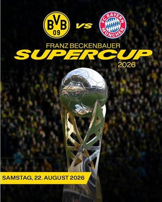 Biglietti: Supercup 2026 Dortmund vs. Bayern Münche 2 Ticket Sektor 53 – Nuovo (secondo la descrizione) da Biberist venduto da Urs35