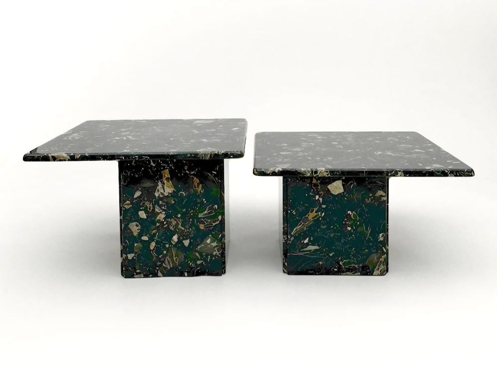 Tables: Marmor Couchtisch- Set (Unikat) – D'occasion à Adliswil par Alayna1 3