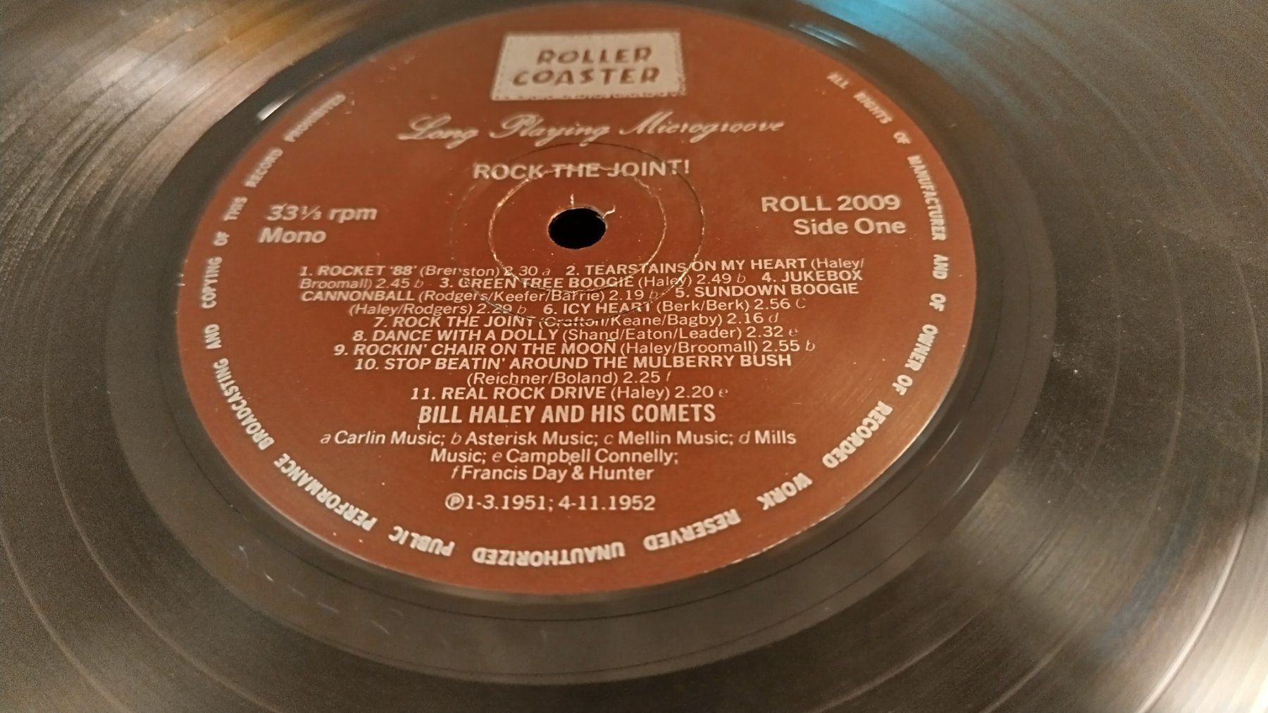 Dischi in vinile: Bill Haley & His Comets - Rock The Joint  / Lp  ab Fr. 18.- – Usato da Bellach venduto da JingleJerry 4