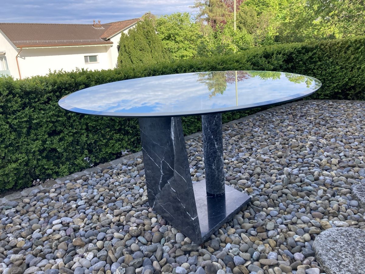 Tavoli: Esstisch Glas/Marmor – Usato da Oberrieden venduto da UNEF 1