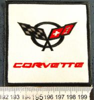 COEVETTE RACING SCHWEIZ AUTO LOGO AUFNÄHER PATCH GESTICKT