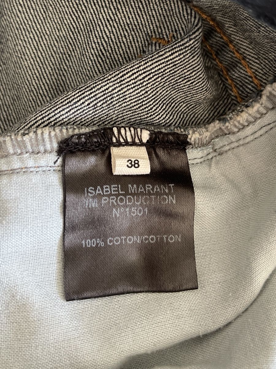 Isabel Marant Jeans: ISABEL MARANT ÉTOILE Patchwork Denim Jeans GR. 38  LP 350,- – Usato da Zürich venduto da Recode.Fashion 7