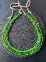 2 x Recycle Glas**Halskette*