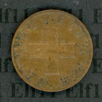 CHF___0.01 1952 ss-vz 1 Rappen