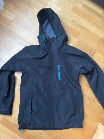 Blaklader Regenjacke schwarz mit Kapuze Neu