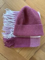 Schal und Mütze Set Seasons, neu, Lila/Weiss Winter ❄️