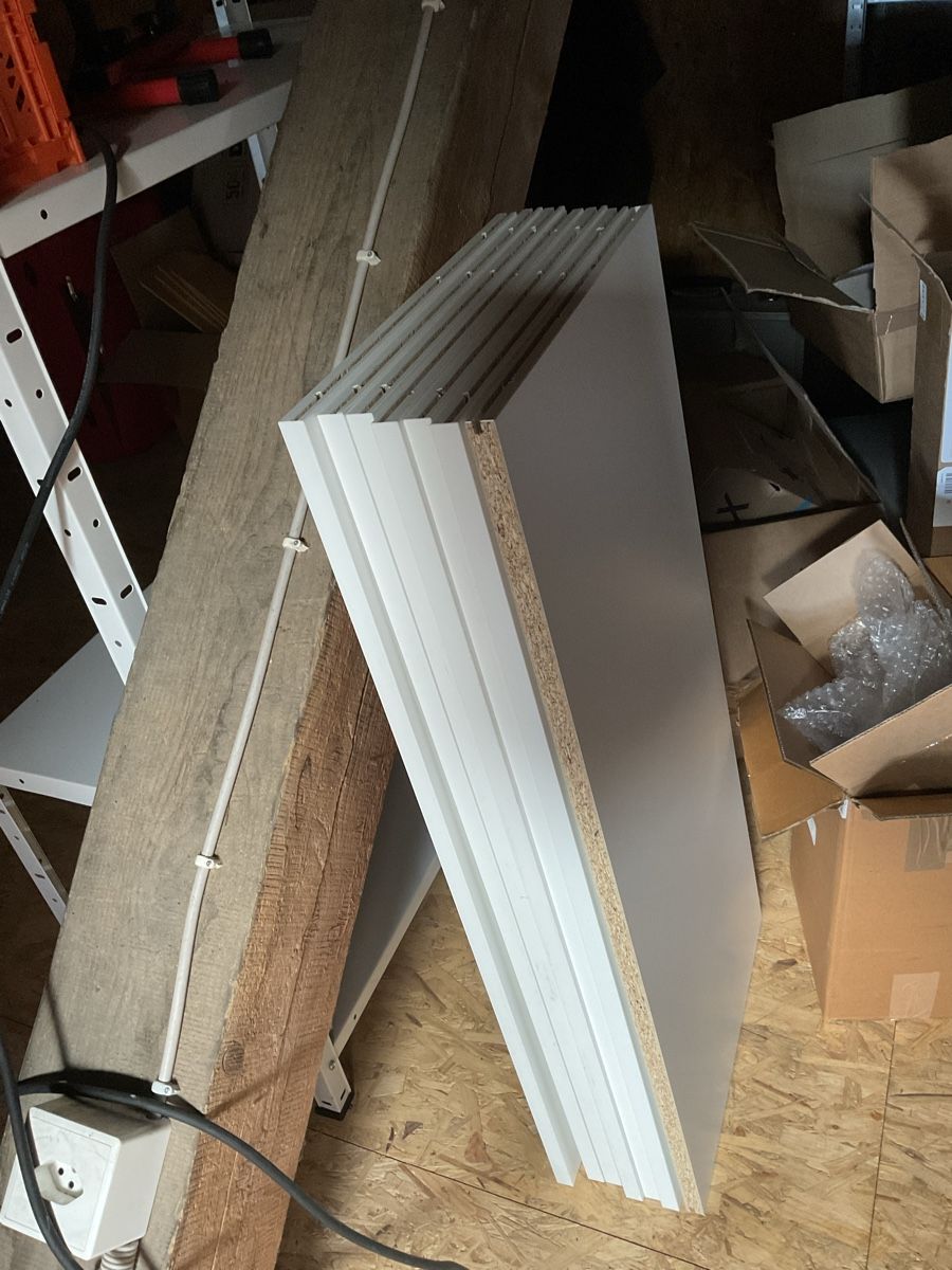 Articoli in legno: 8 Regalbretter/Einlageböden weiss – Nuovo (secondo la descrizione) da Diepoldsau venduto da WinWin011 2
