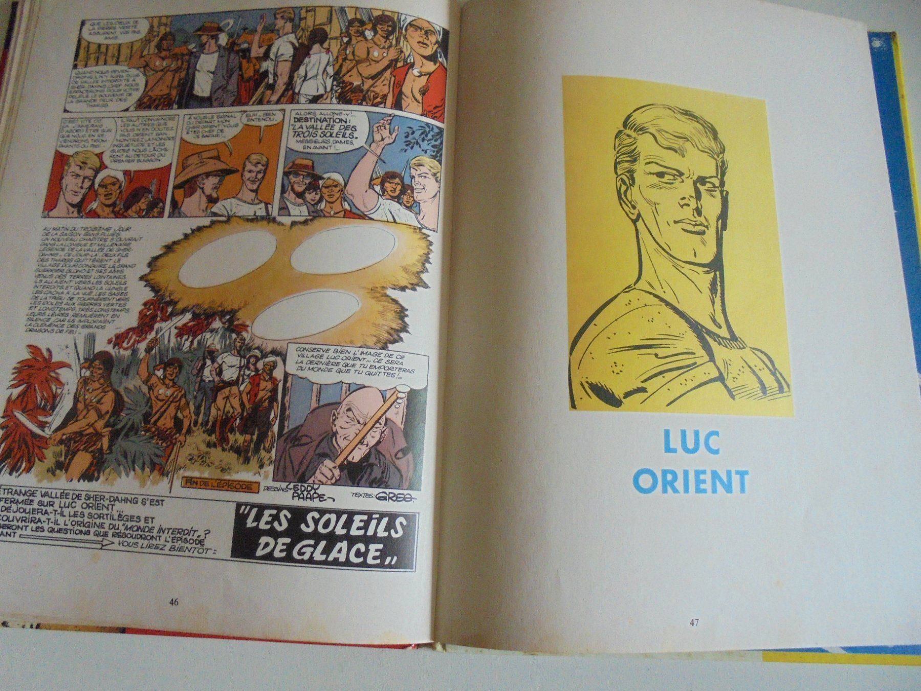 Fumetti: Luc Orient " 1) Les dragons de feu " Dargaud 1971 – Usato da Eclépens venduto da Consuelo 6