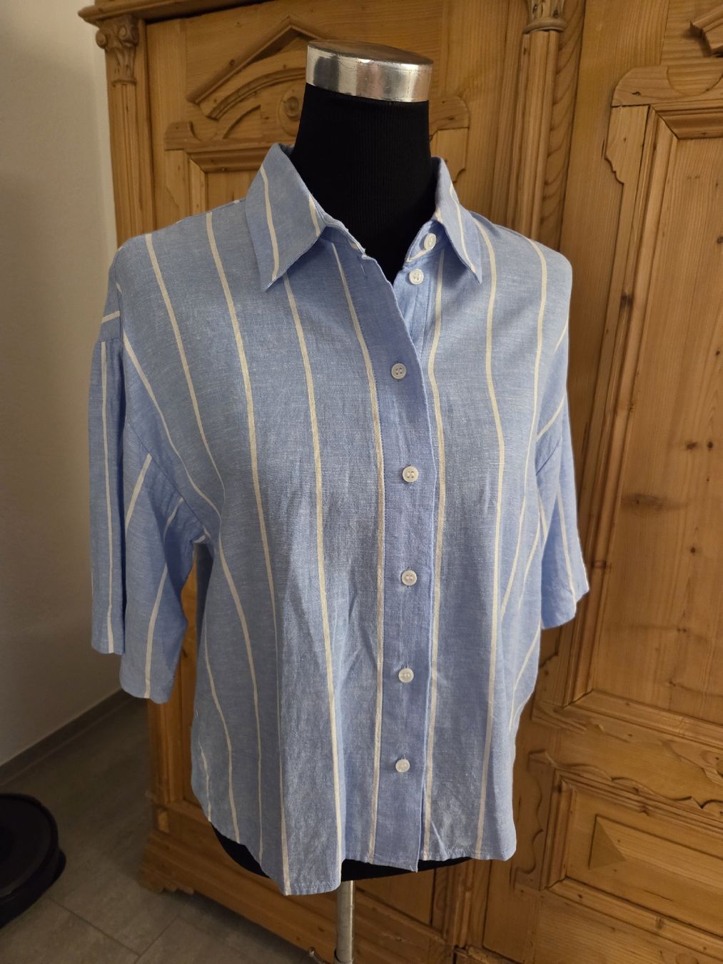 H&M Chemisiers: Bluse oversized, Leinengemisch, H&M – Neuf (Voir description) à Wiesendangen par Sinhuk