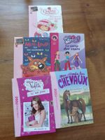 lot de 5 bibliothèque rose