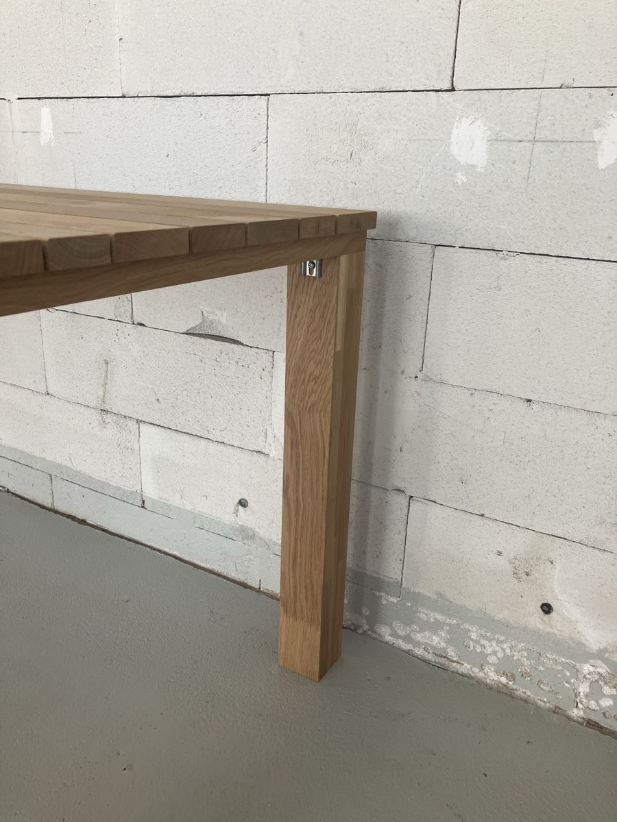 Tavoli: Gartentisch aus Holz Eiche 1.4 m neu  – Nuovo (secondo la descrizione) da Werthenstein venduto da LEGE77 5
